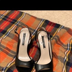 Open toe high heels size 8.5
